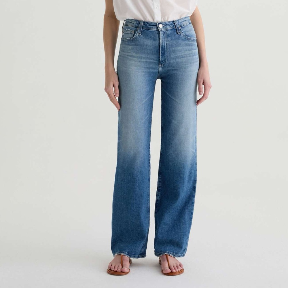 AG Kora High-rise Wide Leg Denim Jeans Women's 30